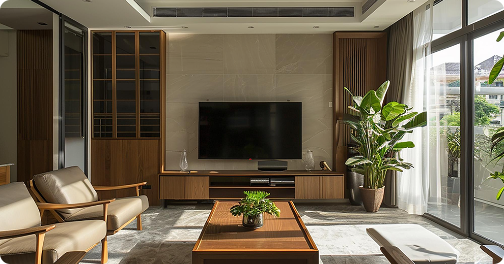 Luxury Villa Central AC Installation