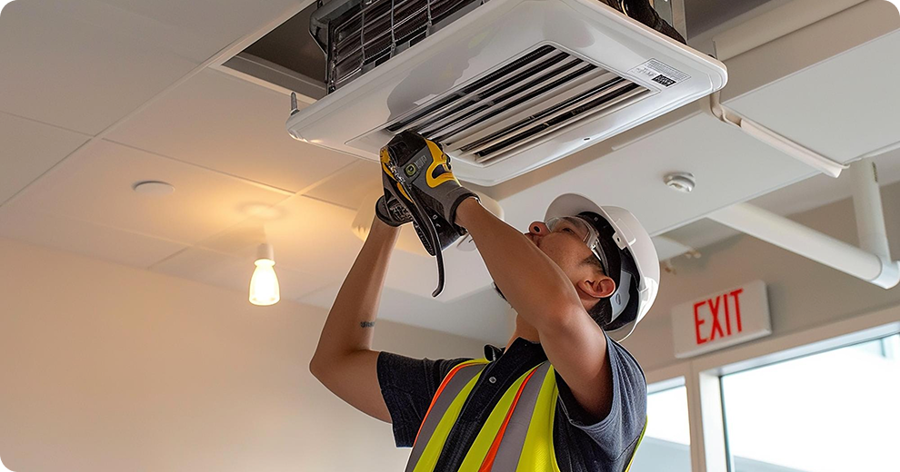 Retail Store AC System Installation